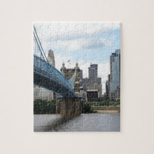 Downtown Cincinnati Jigsaw Puzzle