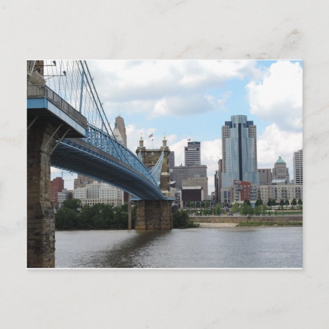 Downtown Cincinnati Postcard (Front)