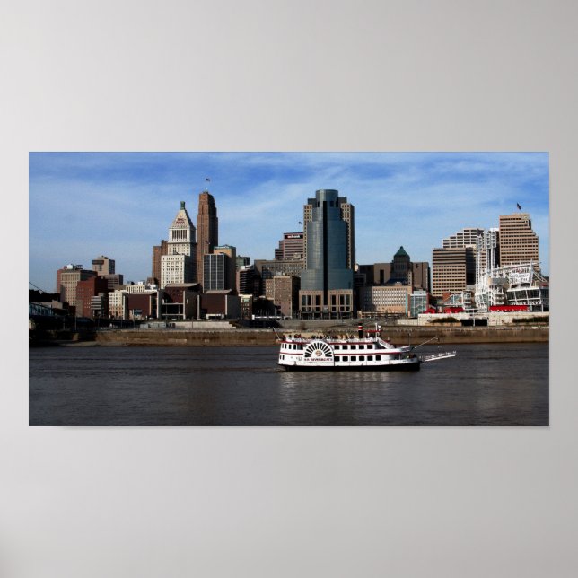 Downtown Cincinnati Poster (Front)