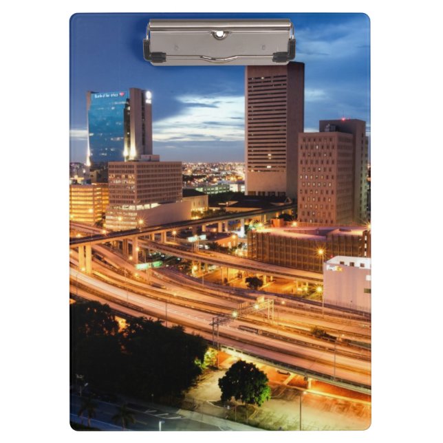 Downtown City View Clipboard (Front)