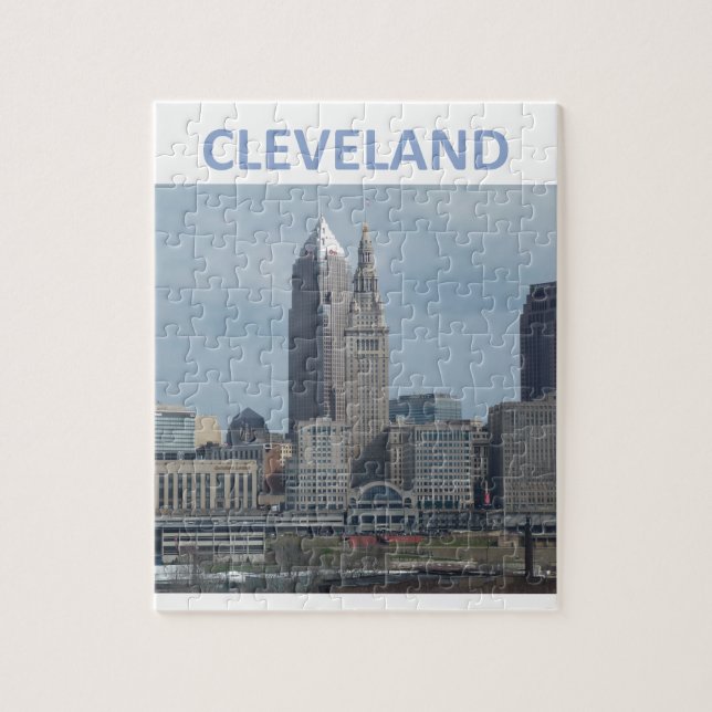 Downtown Cleveland Jigsaw Puzzle (Vertical)