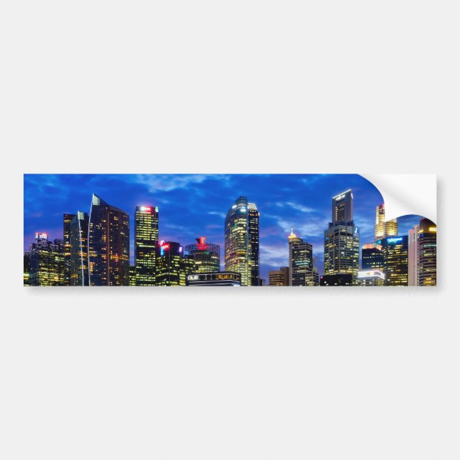 Downtown core bumper sticker (Front)