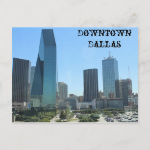 Downtown Dallas Texas # 3 Postcard
