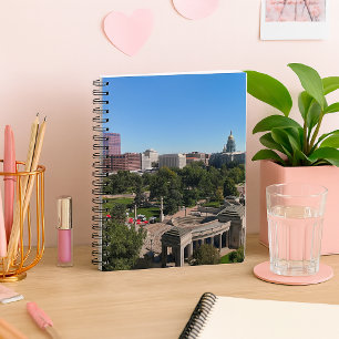 Downtown Denver Capitol Building Civic Park Photo Notebook