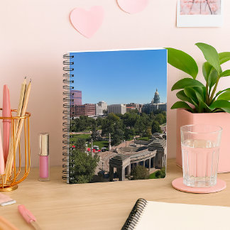 Downtown Denver Capitol Building Civic Park Photo Notebook