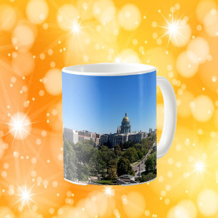Downtown Denver Skyline Colorado State Capitol Coffee Mug
