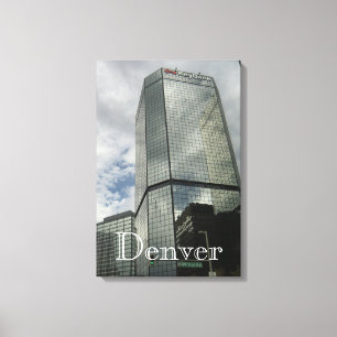 Downtown Denver Wrapped Canvas
