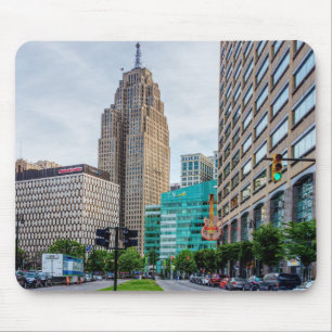Downtown Detroit Mouse Mat