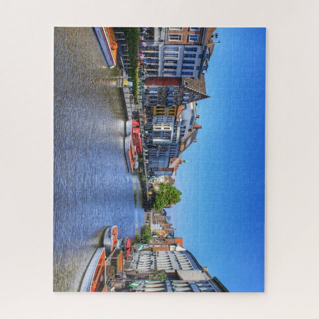 Downtown Ghent Belgium North Shore Jigsaw Puzzle (Vertical)
