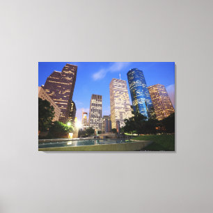 Downtown Houston, Texas Canvas Print