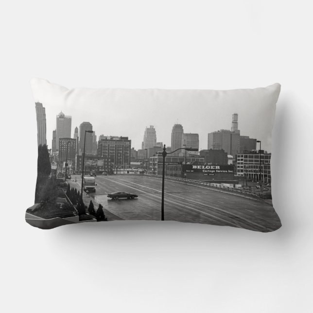 Downtown Kansas City Lumbar Cushion (Front)