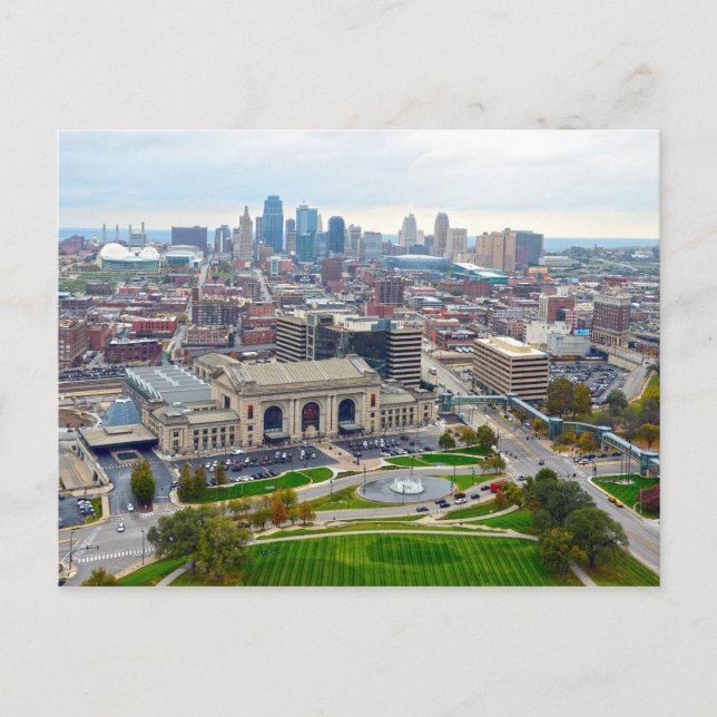 Downtown Kansas City, Missouri, View Postcard (Front)
