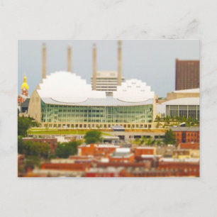 Downtown Kansas City Tilt-Shift Miniature Photo Postcard