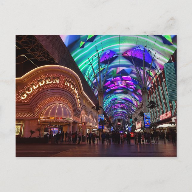 Downtown Las Vegas #4 Postcard (Front)