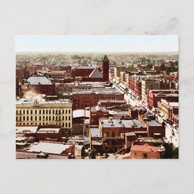 Downtown Los Angeles California Postcard (Front)