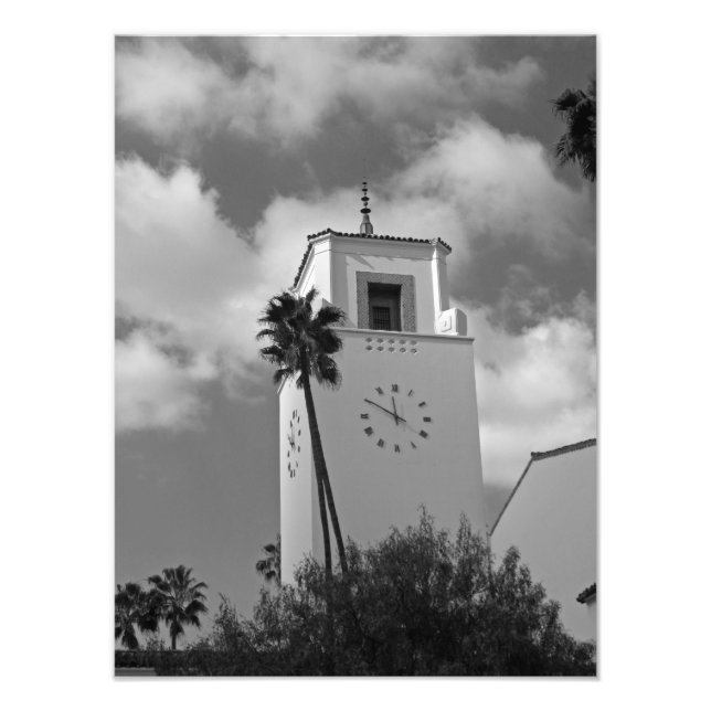 Downtown Los Angeles Photo Print (Front)