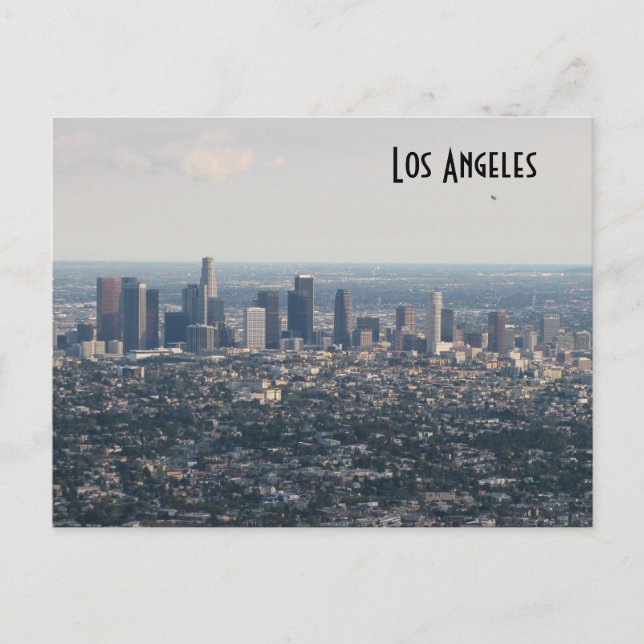 Downtown Los Angeles Postcard (Front)