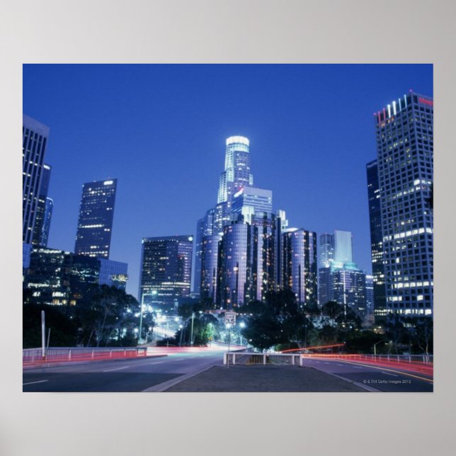 Downtown Los Angeles Poster (Front)