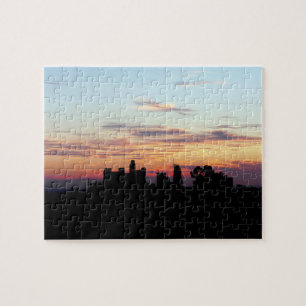 Downtown Los Angles Jigsaw Puzzle