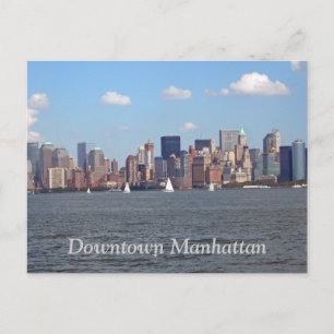 Downtown Manhattan Postcard
