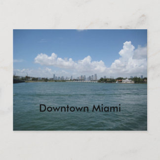 Downtown Miami Postcard