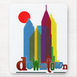 downtown mouse mat