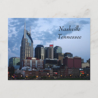 Downtown Nashville, Tennessee Postcard