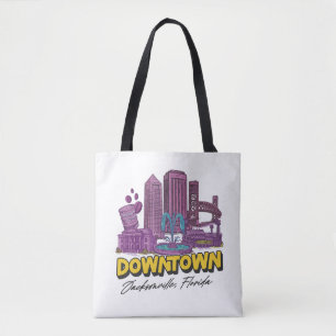 Downtown Neighborhood Tote Bag