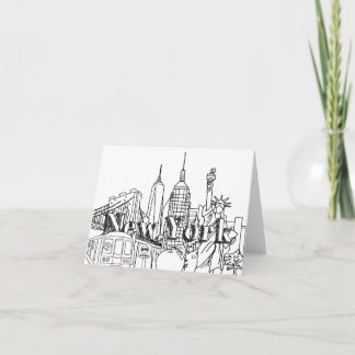 Downtown NYE New York Vacation Souvenirs NYC Gift Card