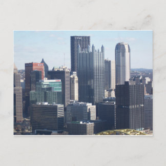 Downtown Pittsburgh Postcard