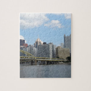 Downtown Pittsburgh Skyline Jigsaw Puzzle