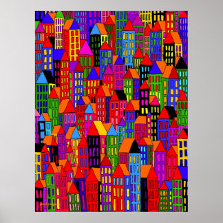 downtown  - poster