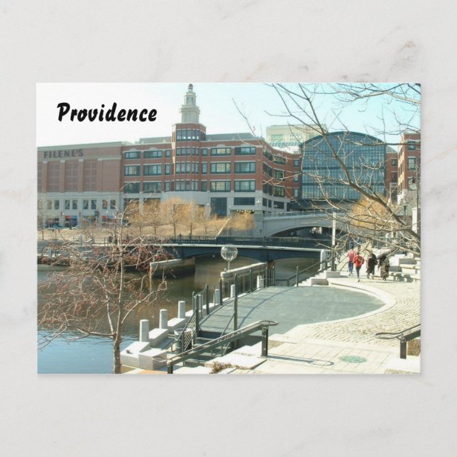 Downtown Providence Postcard (Front)