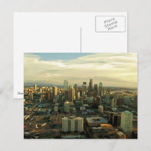 Downtown Seattle Skyline Postcard