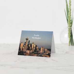 Downtown Seattle, Washington Card