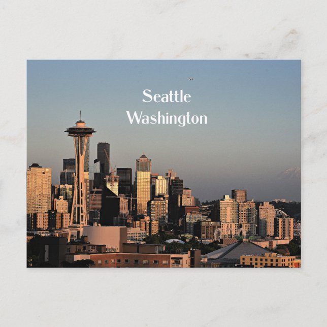 Downtown Seattle, Washington Postcard (Front)