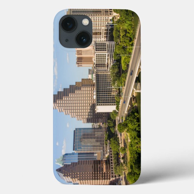 Downtown Skyline on Lady Bird Lake Case-Mate iPhone Case (Back)