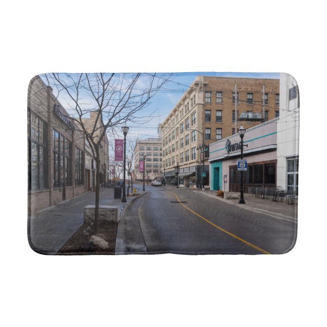 Downtown Springfield Bath Mat (Front)
