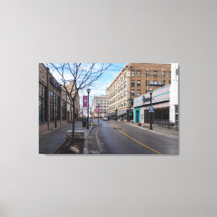 Downtown Springfield Canvas Print