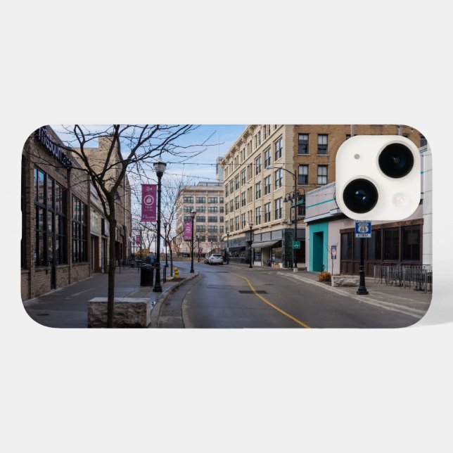 Downtown Springfield Case-Mate iPhone Case (Back (Horizontal))
