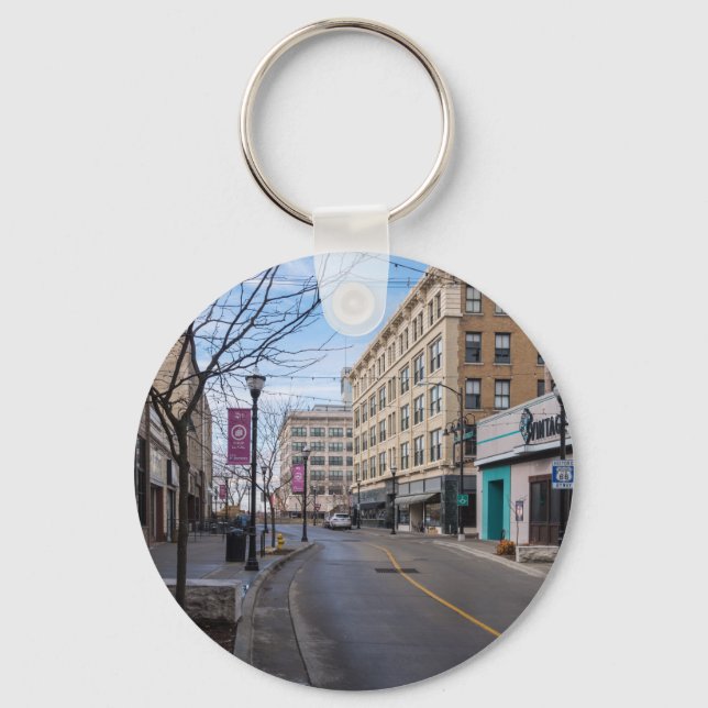 Downtown Springfield Key Ring (Front)