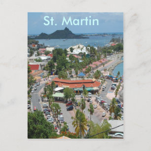 Downtown St. Martin Postcard