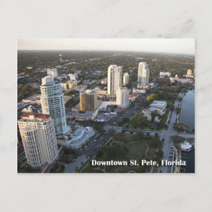 Downtown St. Petersburg, Florida Postcard