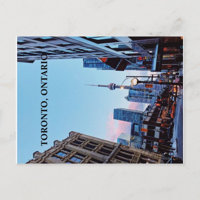 Downtown Toronto Postcard (Front)