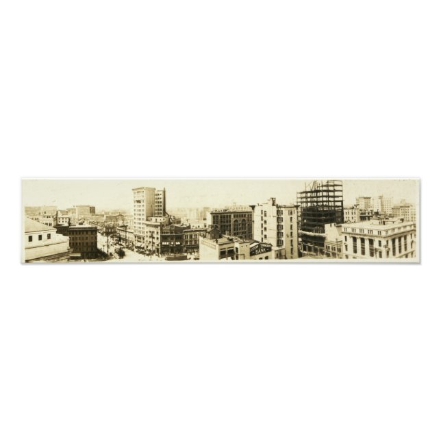 Downtown Winnipeg Panorama, 1912 Photo Print (Front)