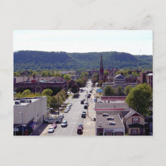 Downtown - Winona, MN Postcard