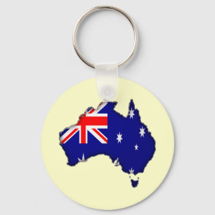 Downunder Day Key Ring
