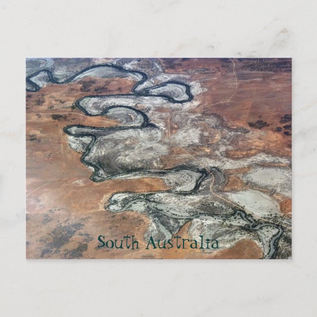 downunder from above postcard (Front)