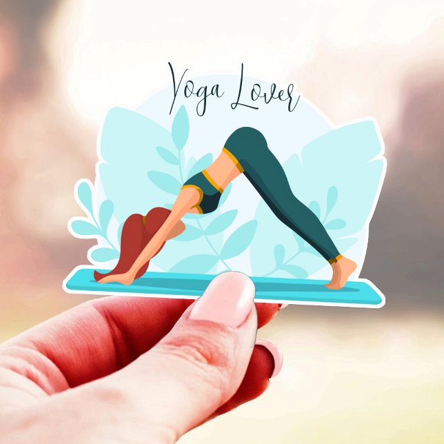Downward Dog Yoga Pose – Minimalist Custom Design (Creator Uploaded)
