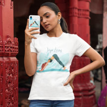 Downward Dog Yoga Pose – Minimalist Custom Design